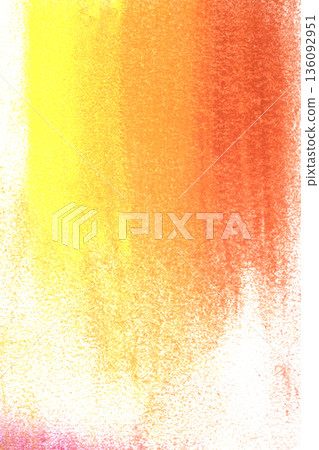 Blended background pastel chalk orange and yellow colour gentle Blended background pastel chalk orange and yellow colour gentle 136092951