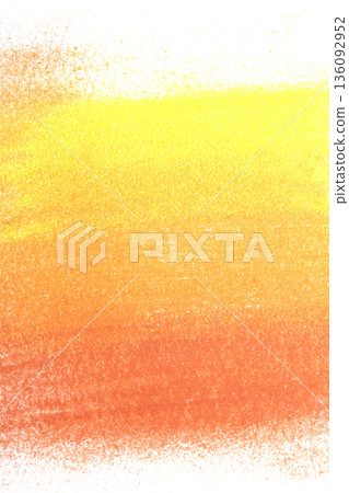 Blended background pastel chalk orange and yellow colour gentle Blended background pastel chalk orange and yellow colour gentle 136092952