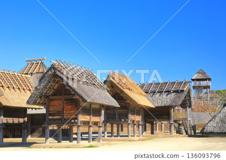 [佐賀縣] 晴空下的吉野裡歷史公園（倉和市） 136093796