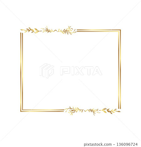 golden frame Elegant gold floral frame free vector illustration golden frame Elegant gold floral frame free vector illustration 136096724