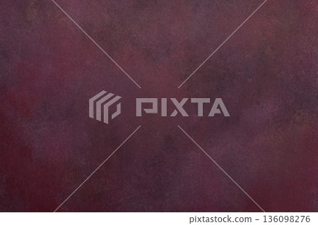 A dark maroon surface exhibits a subtle texture. Light and dark variations create a smooth, blended effect over the entire area 136098276
