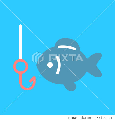 釣魚顏色圖標 136100003