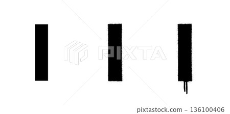 Stencil letter. A bold letter I in a clean, splattered, and dripping graffiti style on a white background. Stencil letter. A bold letter I in a clean, splattered, and dripping graffiti style on a white background. 136100406