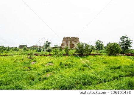 Bekal Fort  - built in1650 AD, at Bekal, Kasargod, Kerala, India 136101488