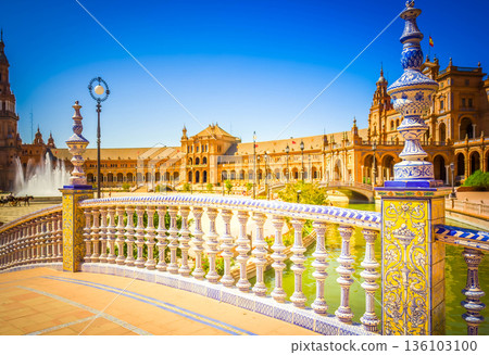 seville, bridge, building 136103100