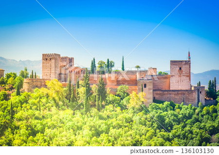 fortress of Alhambra, Spain fortress of Alhambra, Spain 136103130