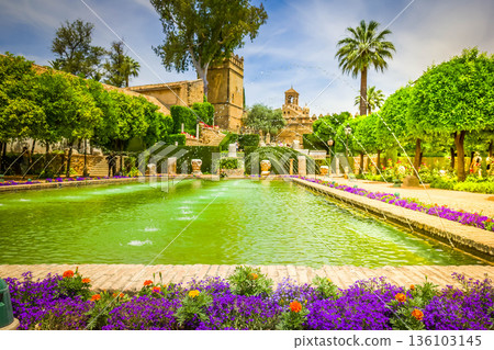The famous Alcazar in Cordoba, Spain 136103145