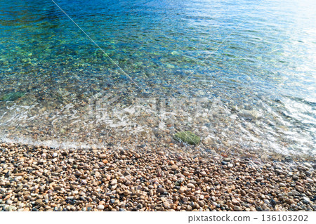 Taormina beach, Sicily Italy 136103202