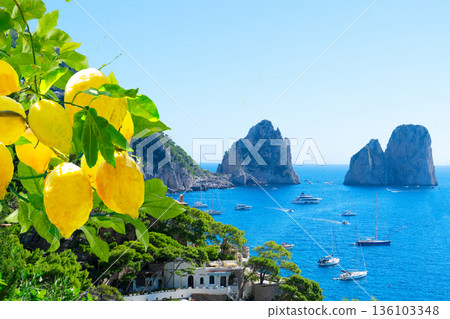 Capri island, Italy Capri island, Italy 136103348