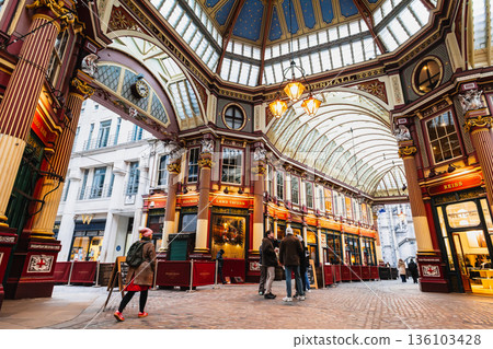 Leadenhall Market, London Leadenhall Market, London 136103428