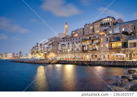 Jaffa and Blue Hour 136103557