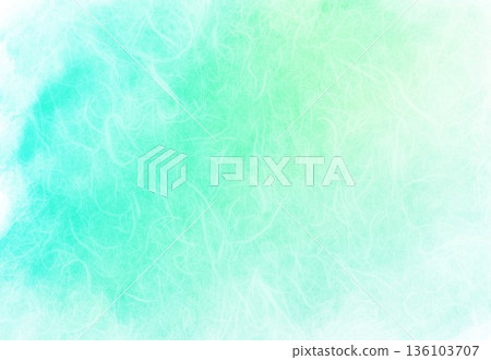 淺藍色日本紙上的藍色水彩圖案 淺藍色日本紙上的藍色水彩圖案 136103707