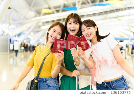 Girls' trip, bring your passport. Photo courtesy of Kansai International Airport (KIX) 136103775