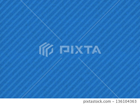 Kraft paper with diagonal stripes in blue Kraft paper with diagonal stripes in blue 136104363