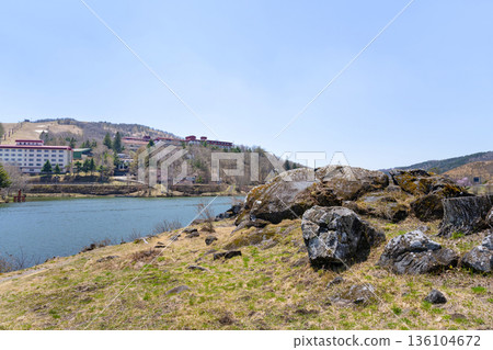 Lake Shirakaba, Chino City, Nagano Prefecture Lake Shirakaba, Chino City, Nagano Prefecture 136104672