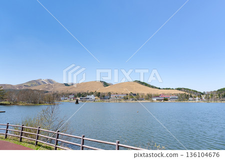 Lake Shirakaba, Chino City, Nagano Prefecture Lake Shirakaba, Chino City, Nagano Prefecture 136104676
