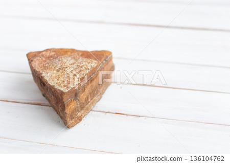 Tiger's eye rough stone 136104762