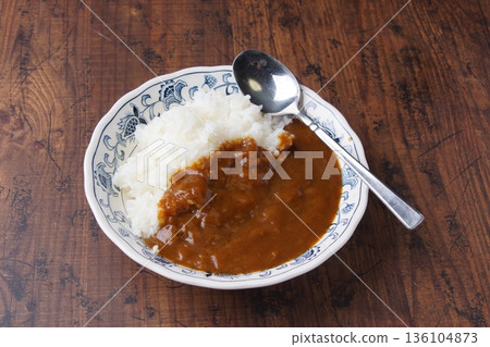Retort curry Retort curry 136104873