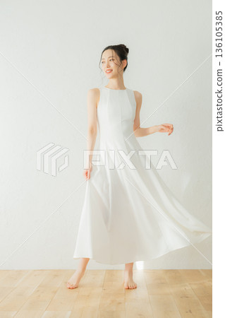 Beauty image of young women 136105385