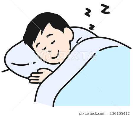 睡著的男人 136105412