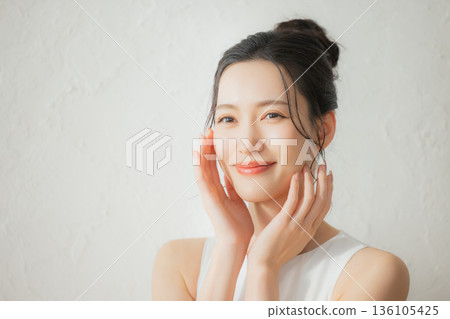 Beauty image of young women 136105425