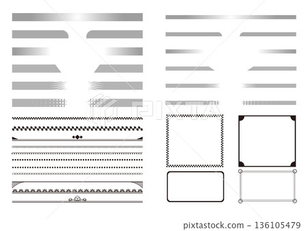 單色簡約設計相框套裝 2 單色簡約設計相框套裝 2 136105479