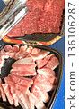 Raw meat 136106287