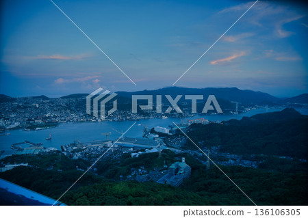 Sunset view from Mount Inasa Nagasaki 136106305