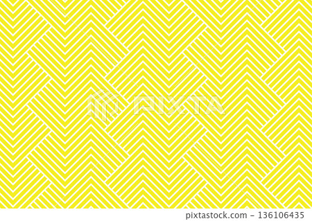 Abstract geometric pattern with stripes, lines. Seamless vector background. White and yellow ornament. Simple lattice graphic design Abstract geometric pattern with stripes, lines. Seamless vector background. White and yellow ornament. Simple lattice graphic design 136106435