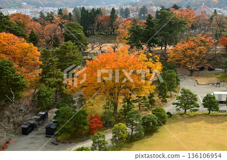 Aizuwakamatsu City Tsuruga Castle Ruins Park Aizuwakamatsu City Tsuruga Castle Ruins Park 136106954