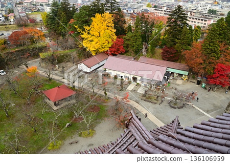 Aizuwakamatsu City Tsuruga Castle Ruins Park 136106959