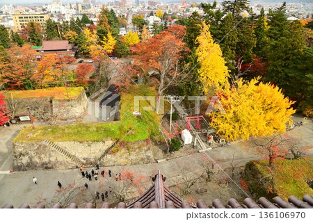 Aizuwakamatsu City Tsuruga Castle Ruins Park 136106970