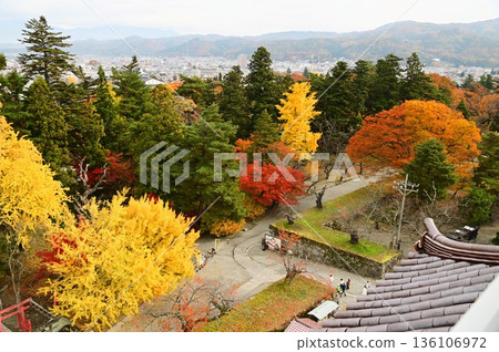 Aizuwakamatsu City Tsuruga Castle Ruins Park 136106972