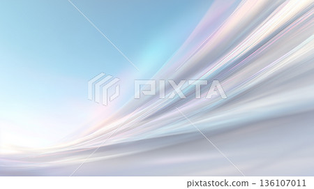夢幻般的未來主義抽象背景，光線柔和（粉紅彩色調）。 136107011