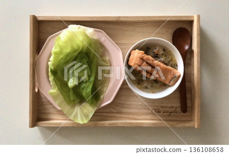 Warm and comforting jibbap (home-cooked Korean meal) with a spread of rice, soup, and banchan, offering a perfect harmony of flavor, tradition, and heartwarming nourishment in every bite. Warm and comforting jibbap (home-cooked Korean meal) with a spread of rice, soup, and banchan, offering a perfect harmony of flavor, tradition, and heartwarming nourishment in every bite. 136108658
