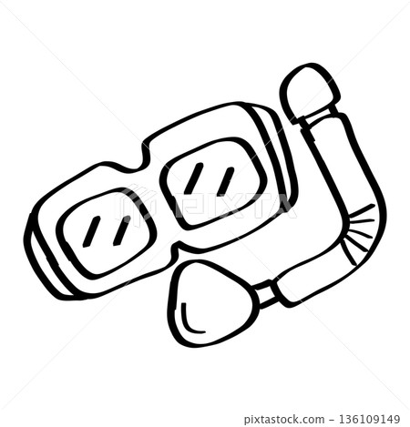 Summer outline cute decorations Summer outline cute decorations 136109149