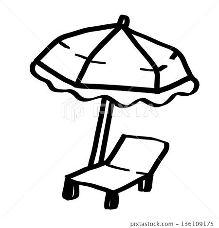Summer outline cute decorations Summer outline cute decorations 136109175