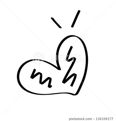 Summer outline cute decorations  136109177