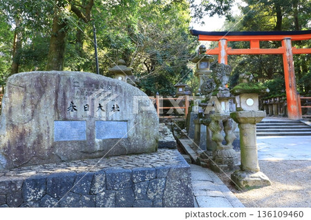 World Heritage Site: Kasuga Taisha Shrine Approach, Second Torii Gate 136109460