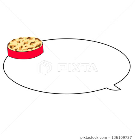 焗烤對話框 136109727