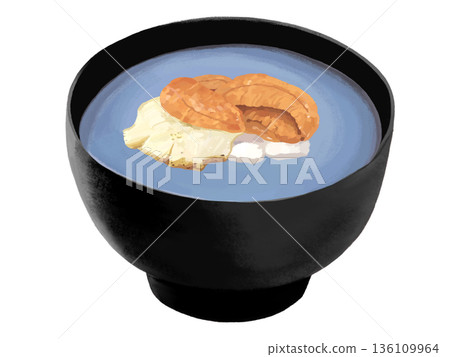 Strawberry stew (black bowl) 136109964