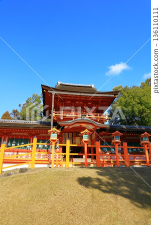 世界遺產春日大社:中門與迴廊 世界遺產春日大社:中門與迴廊 136110111