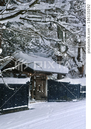 Kakunodate, Samurai Residence Street, Ishiguro Family Residence in Winter (Semboku City, Akita Prefecture) Kakunodate, Samurai Residence Street, Ishiguro Family Residence in Winter (Semboku City, Akita Prefecture) 136110292