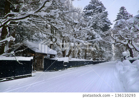 Kakunodate, Samurai Residence Street, Ishiguro Family Residence in Winter (Semboku City, Akita Prefecture) Kakunodate, Samurai Residence Street, Ishiguro Family Residence in Winter (Semboku City, Akita Prefecture) 136110293