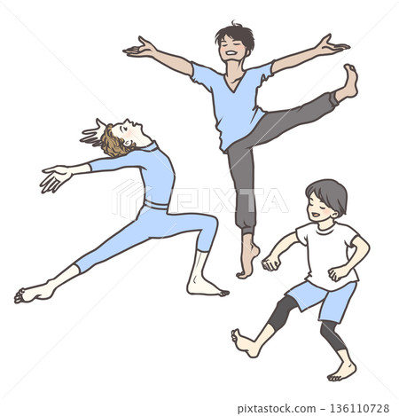 跳舞的男孩們 136110728