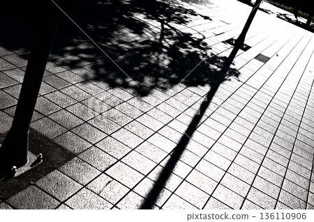 Tiled promenade 136110906