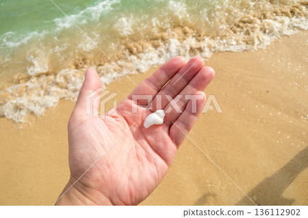 海灘 沙灘 夏天 136112902