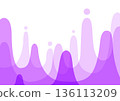Purple abstract background cover purple 136113209
