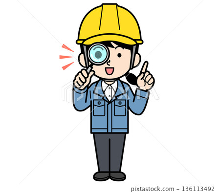 一位女性工地主管發現 136113492