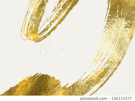 Vector White and Gold Design illustration Vector White and Gold Design illustration 136113577